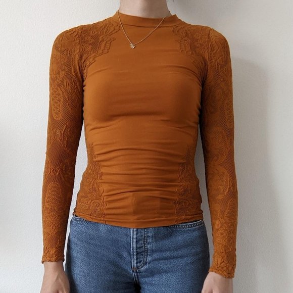 Free People Form Fitting Top - S - Picture 1 of 5